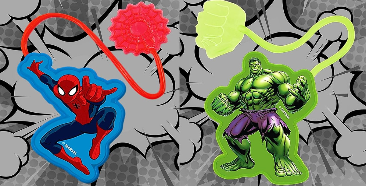 Telaraña Manito Pegajosa Juguete Marvel Avengers Ja Ru Trex