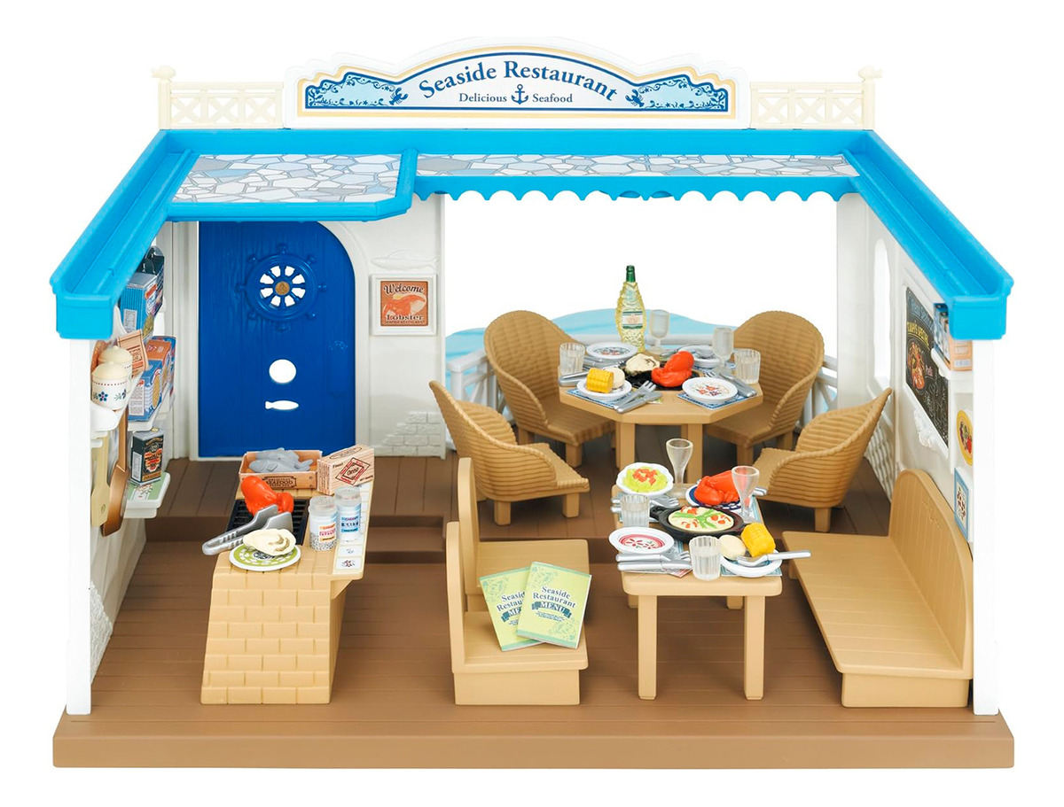 Sylvanian Families Restaurante Playa Juguete Accesorio Niños