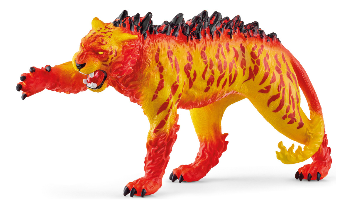 Figura Tigre Leon De Lava Schleich Eldrador Creatures Trex
