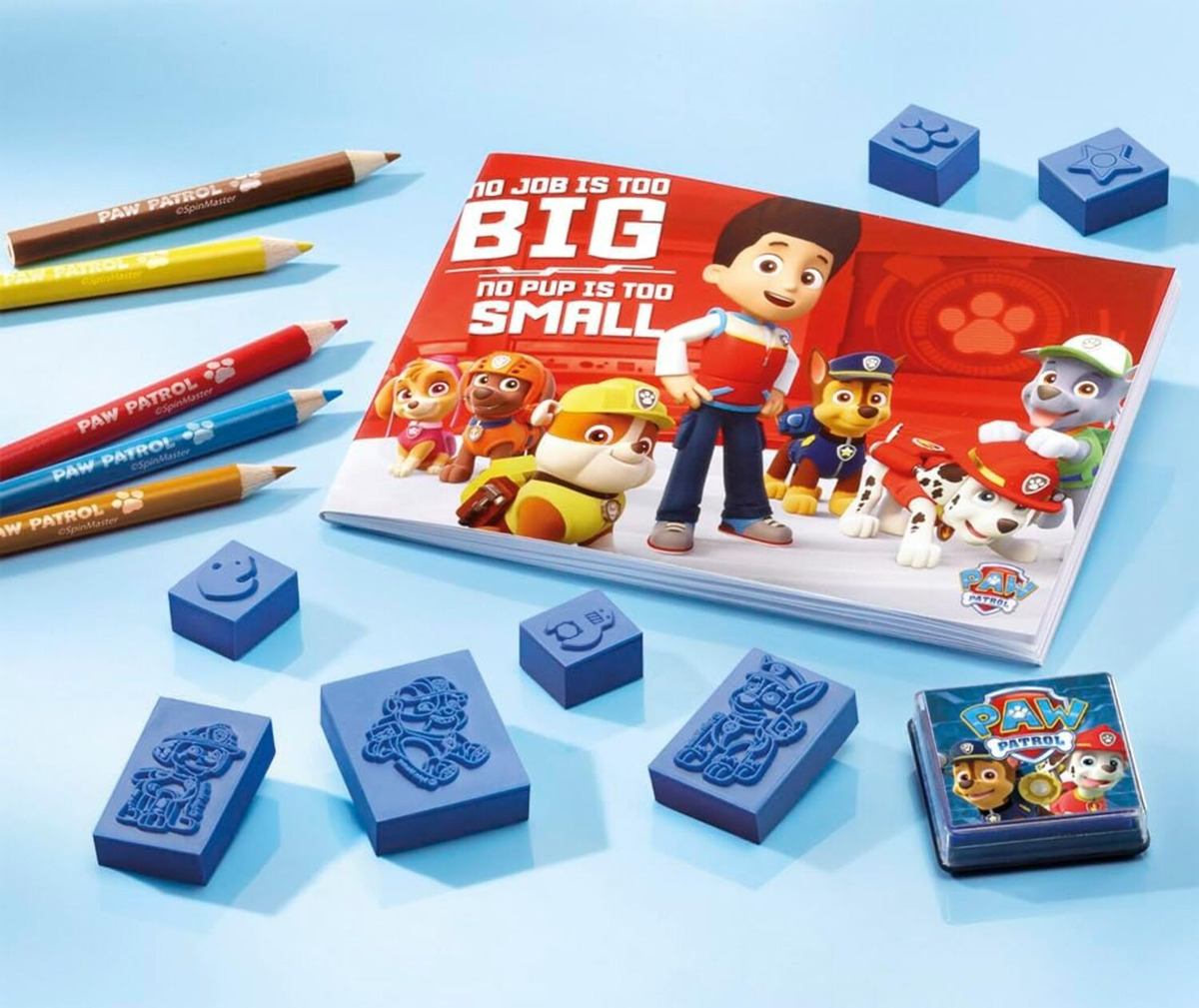 Totum Patrulla Canina Juego De Sellos Infantil Papeleria Trx