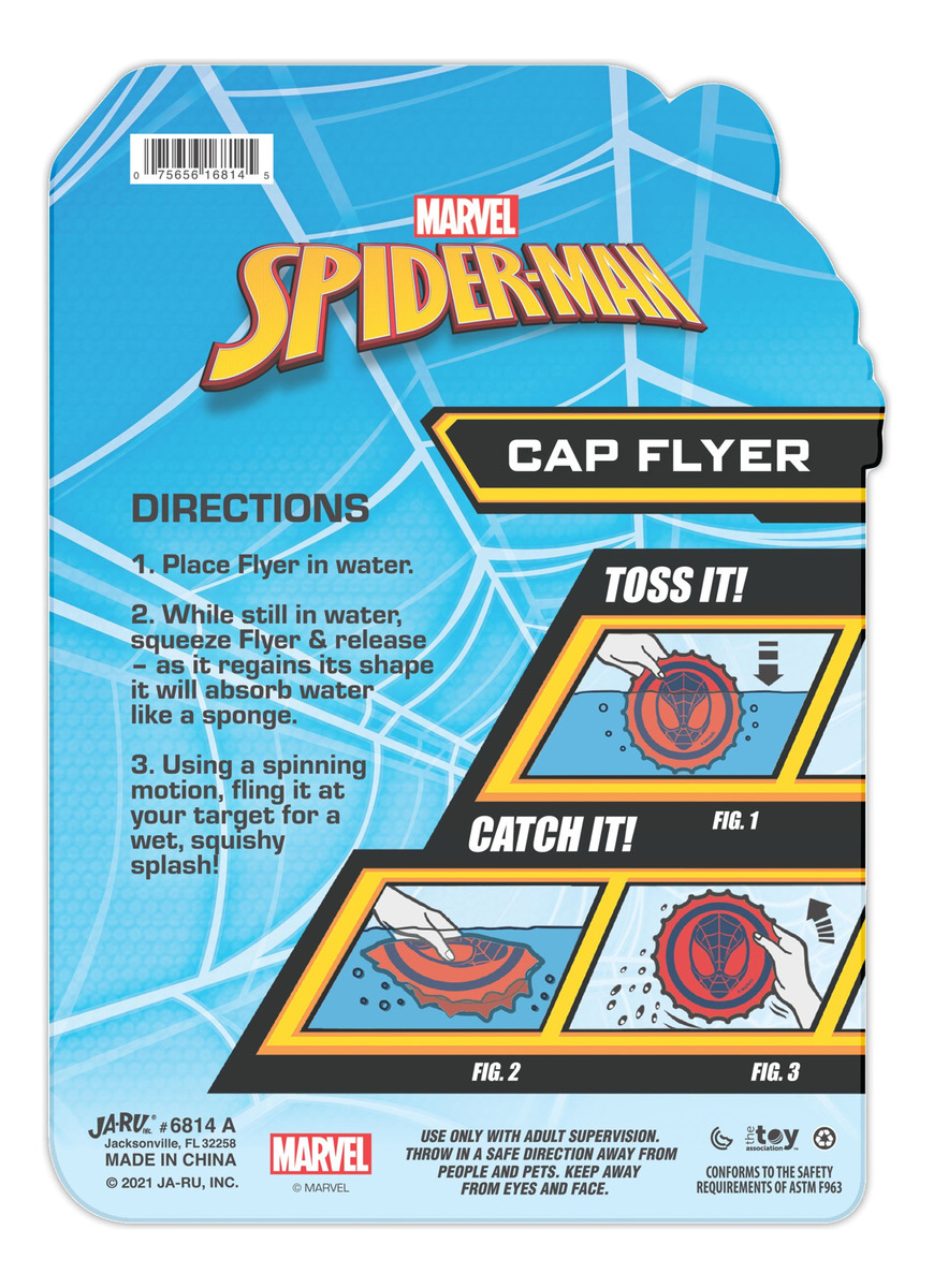 Frisbee Platillo Volador Marvel Ja-ru Aire Libre Juguete Tx