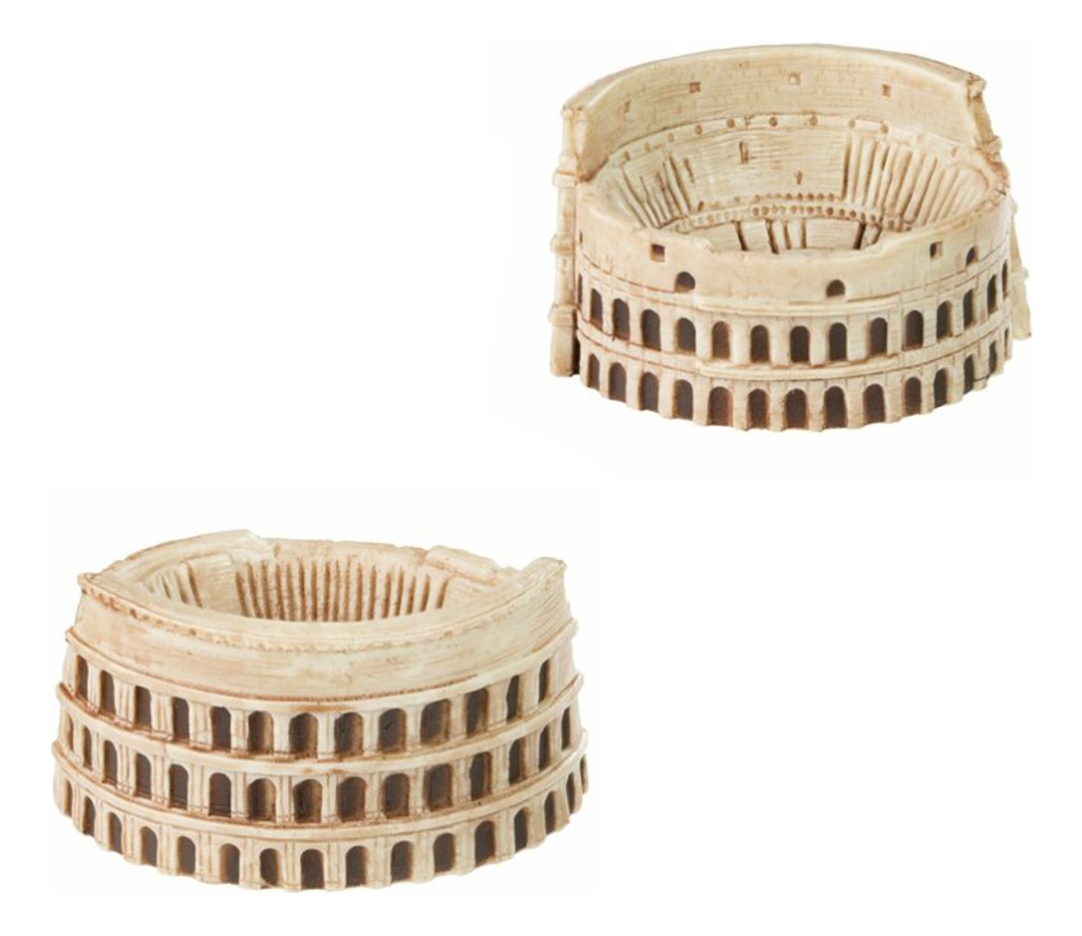 Figura Safari Coliseo De Roma Realista Colección Juguete Tx