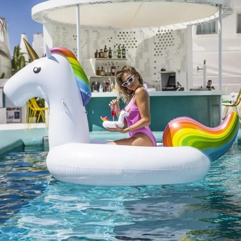 Unicornio Flotador Inflable Piscina Pileta Essential Xl Tx