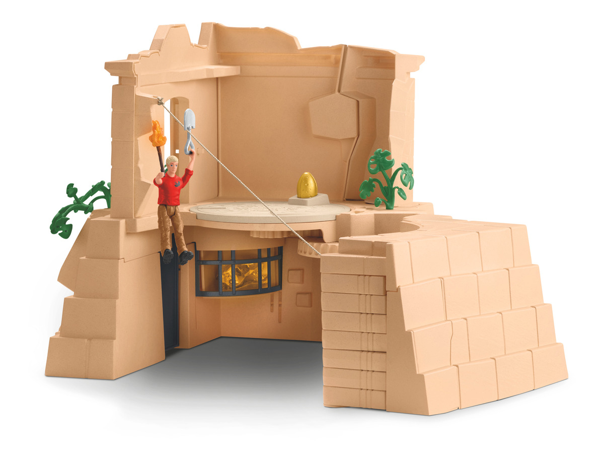 Mega Set Figuras Conquista Templo De Dinosaurios Schleich Tx