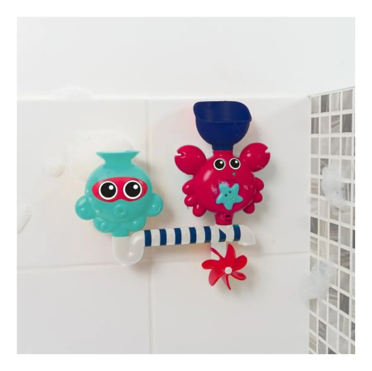 Juguete Para Baño Ducha Circuito Agua Bebe Ludi Trex