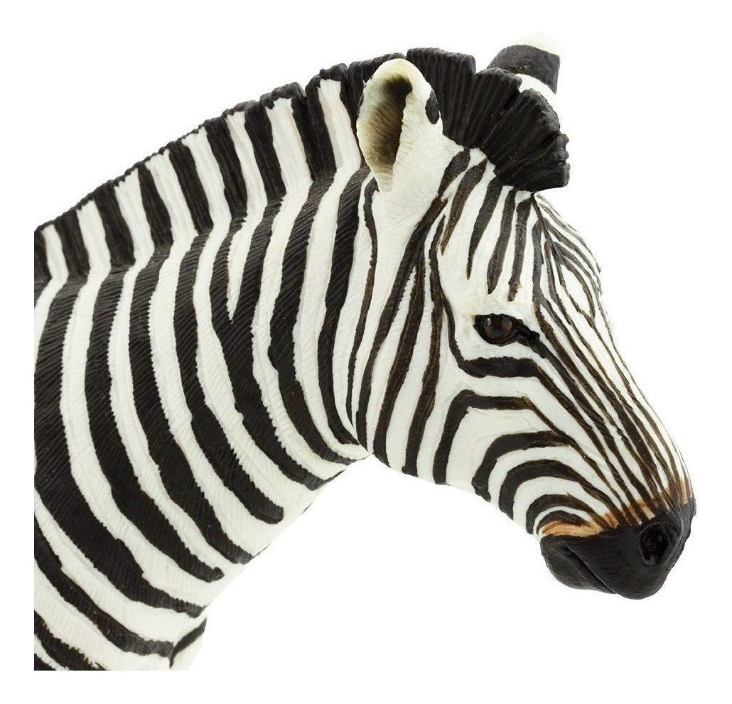Safari Zebra Selva Animal Salvaje Figura Cebra Coleccion Tx