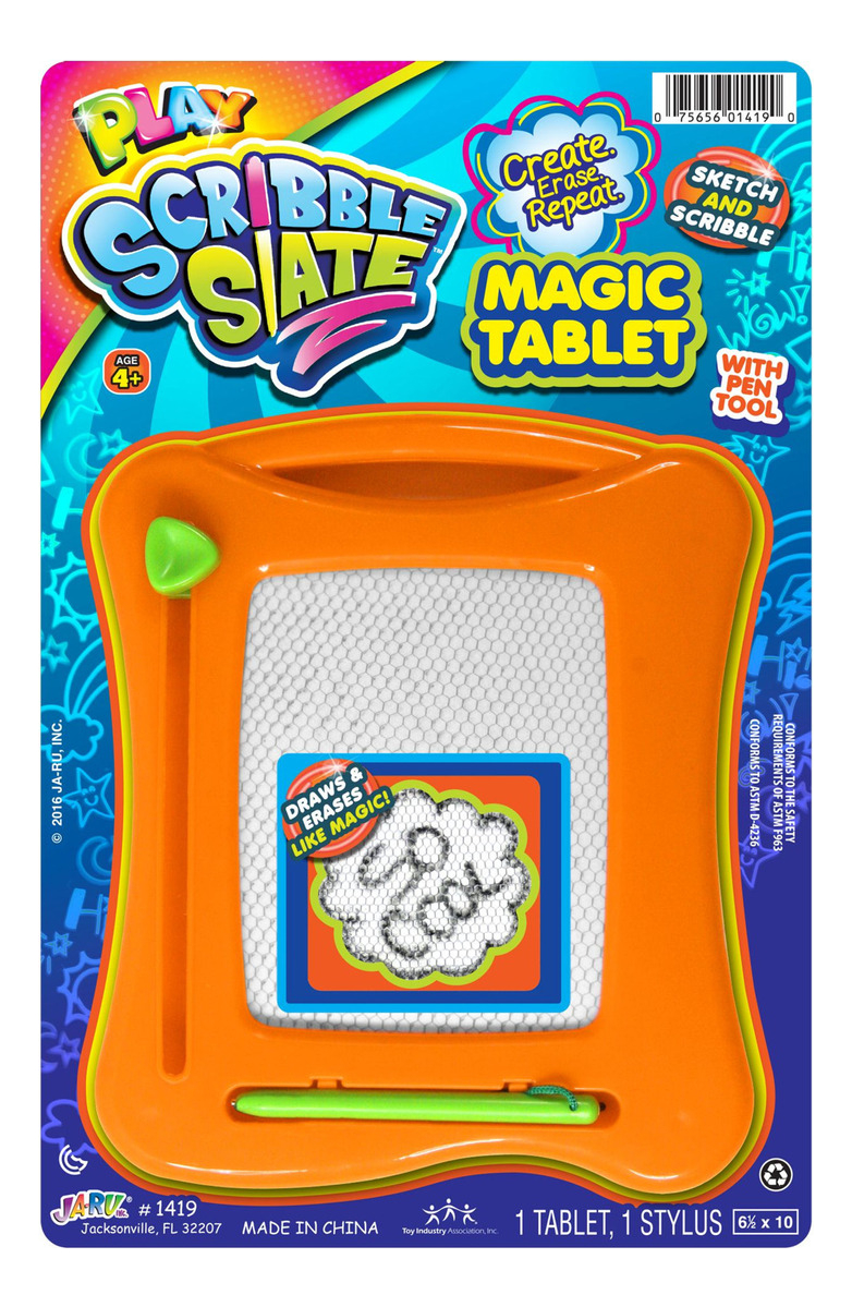 Pizarra Mágica Infantil Con Lapiz Tablet Ja Ru Colores Trex