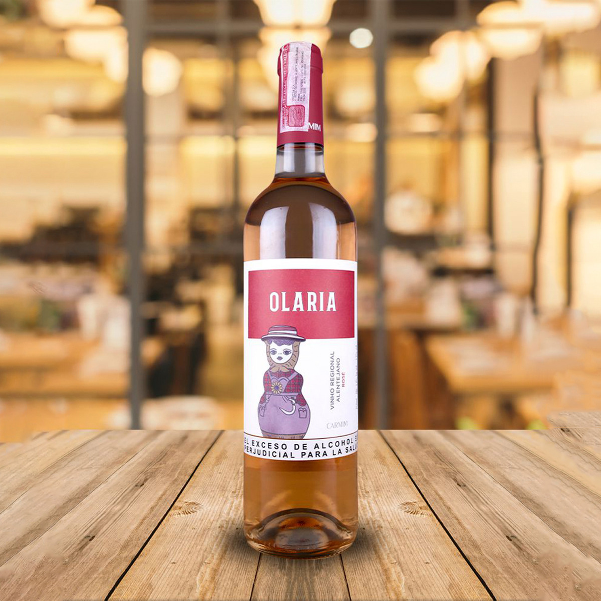 Vino X6 Rosado Rosado Olaria Botella 750ml Importado Calidad