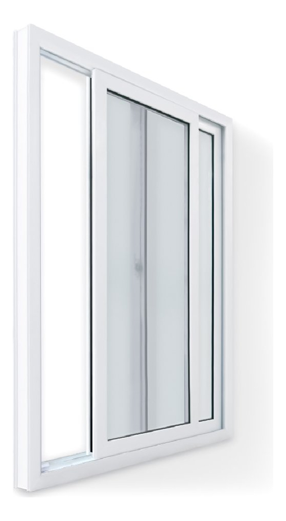 Ventana De Pvc Corrediza 120 X 100 Rectangular Premium Tx