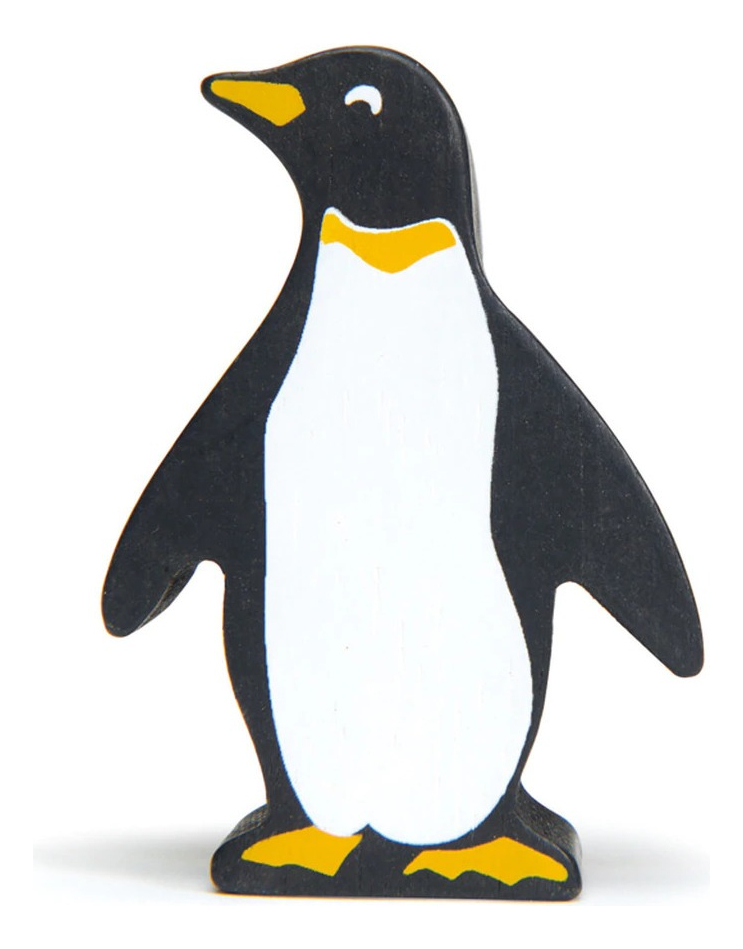 Figura Pingüino Polo Sur Tender Leaf Toys Juguete Madera Tx®