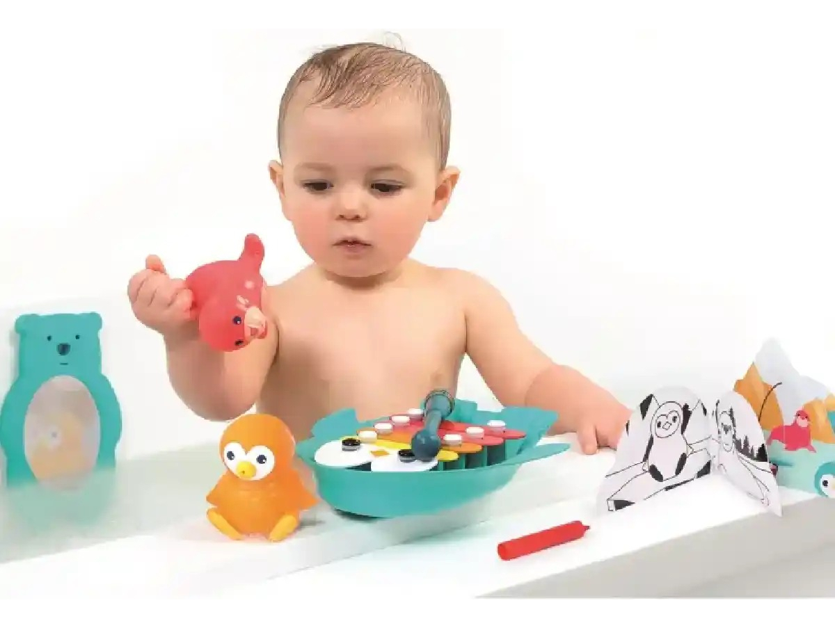 Set Divertido Juguetes De Baño Ludi Desarrollo Motriz Trex