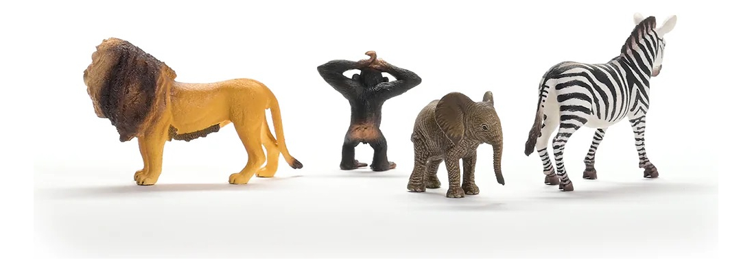 Set De Iniciacion Africa Wild Life Selva Jungla Schleich Tx