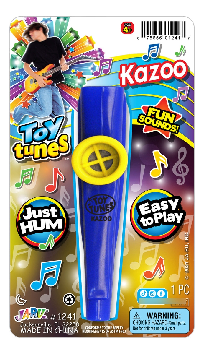 Kazoo Infantil Instrumento Musical Ja Ru Distorsionador Trex