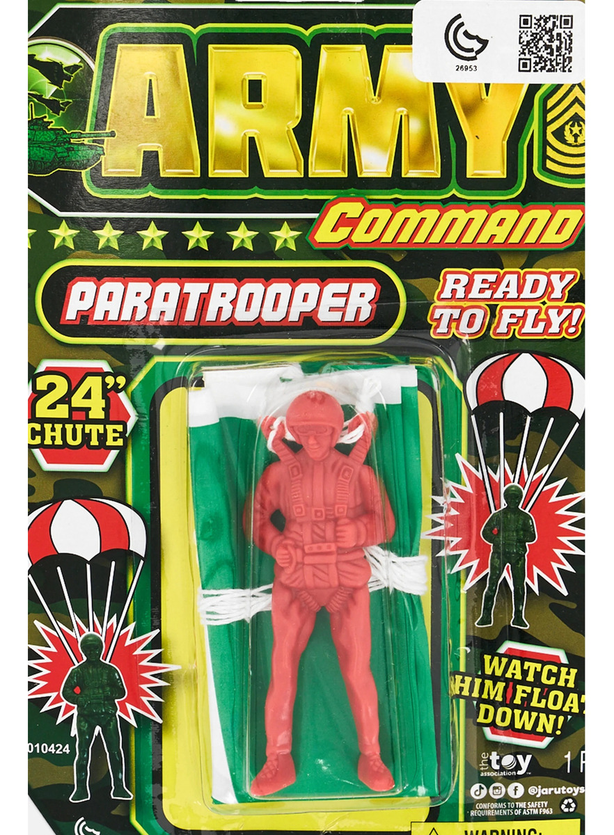 Soldado Soldadito Armada Eeuu Paracaidas Guerra Ja Ru Trex