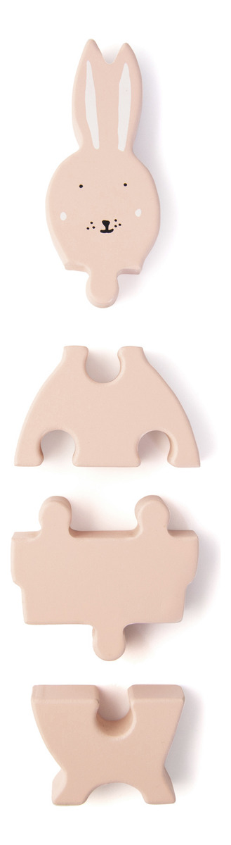 Puzzle Rompecabezas Animales Cuerpo Madera Trixie Trex