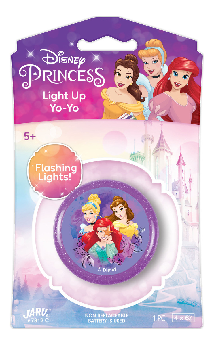 Yoyo Infantil Disney C/ Luz Mickey Minnie Princesas Jaru Tx