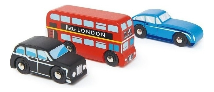 Tender Leaf Toys Set De Autos Londres Juguetes Madera Niños®