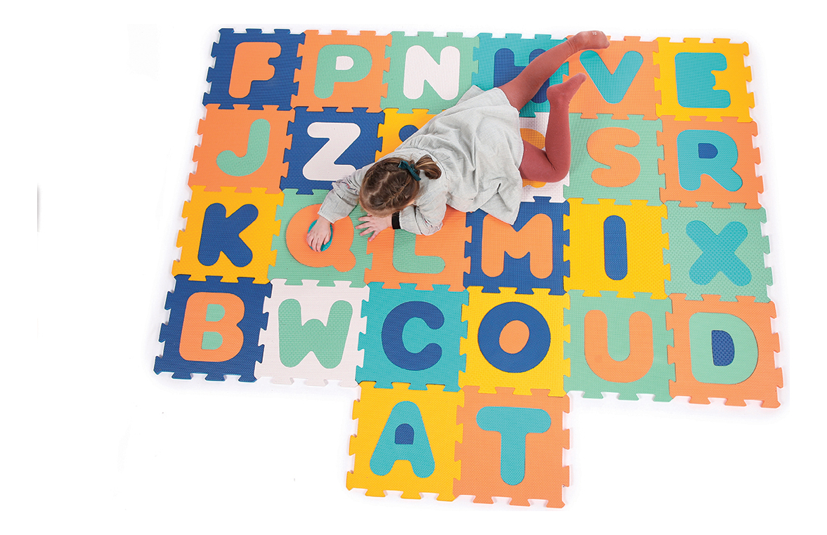 Alfombra Piso Goma Eva Infantil Bebes Ludi Encastrables Trex