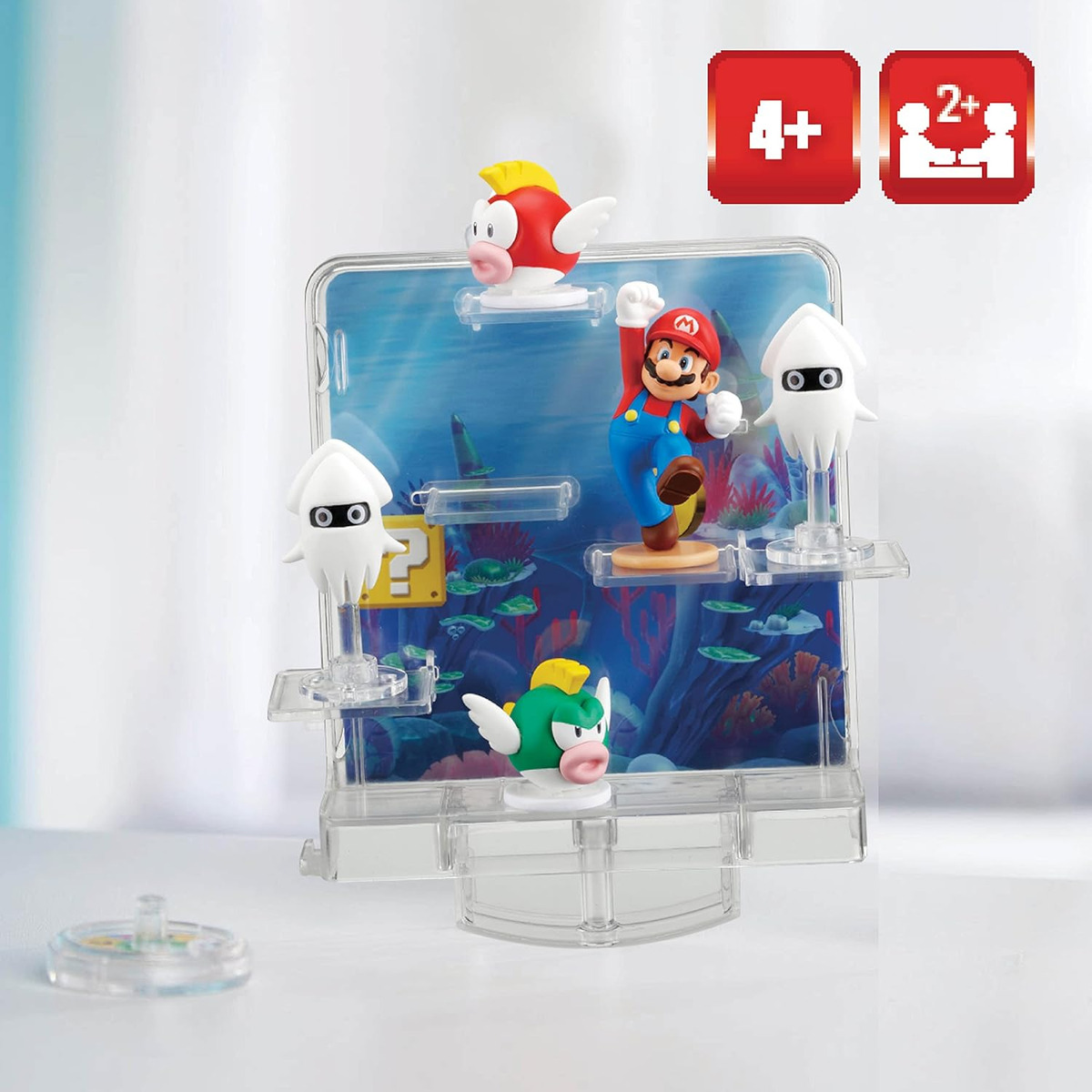 Figura Super Mario Equilibrio En El Agua + Personajes 7392