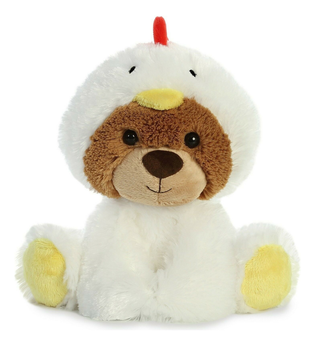 Peluche Aurora Oso Benny Disfrazado Gallina Suave Felpa Trex