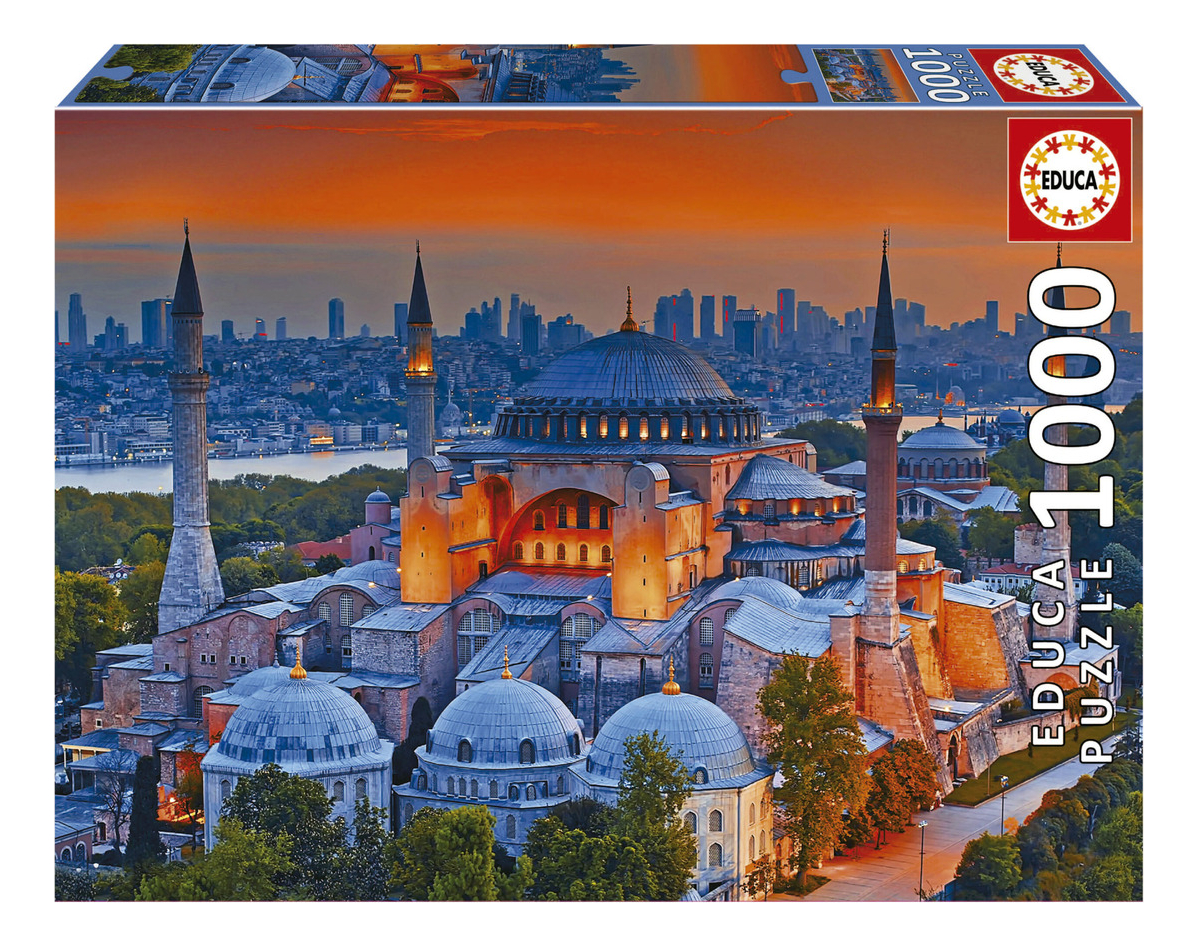 Rompecabezas Mezquita Azul Estambul 1000 Piezas Educa Trex