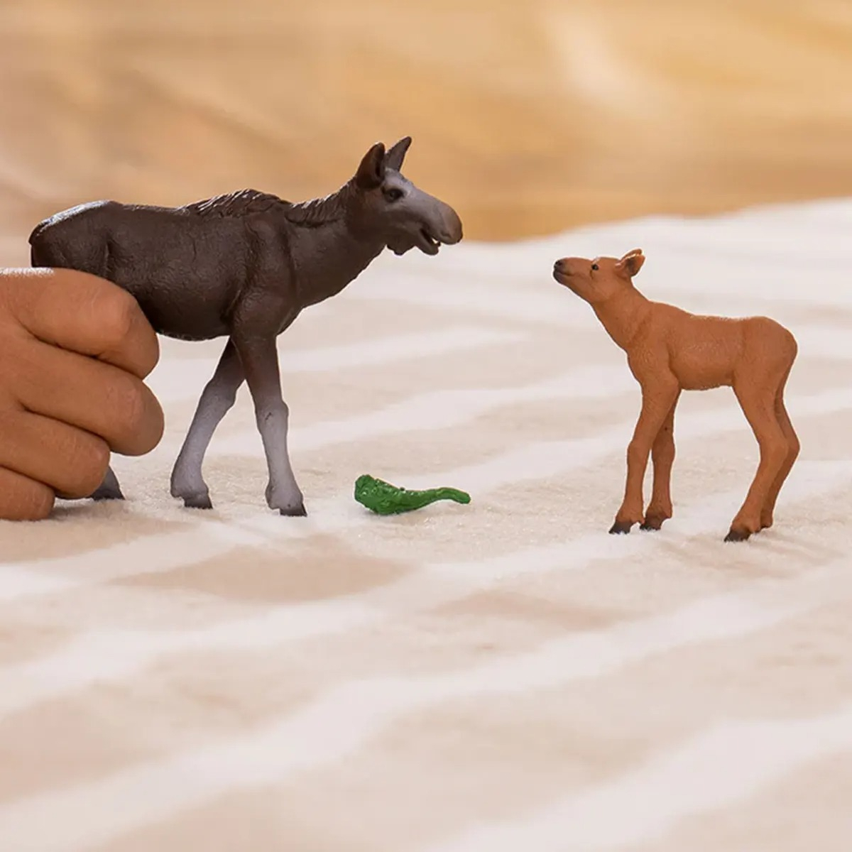 Figura Juguetes Familia De Alce Schleich 42629 Trex