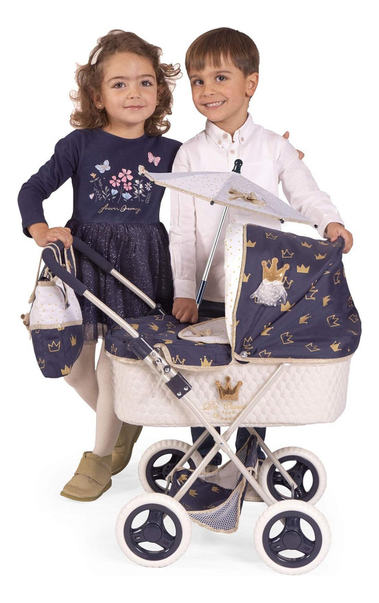 Coche Carrito Muñeca Bebe Decuevas Rey Classic Llorens Trex