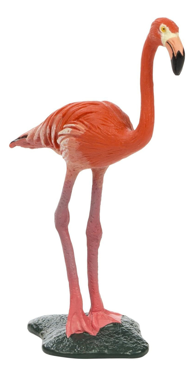 Figura Realista Flamenco Americano Aves Safari Trex