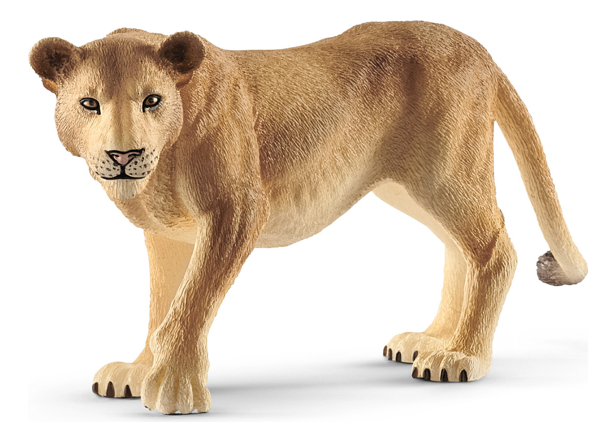 Figura Leona Salvaje Realista Wild Life Schleich Muñeco Tx