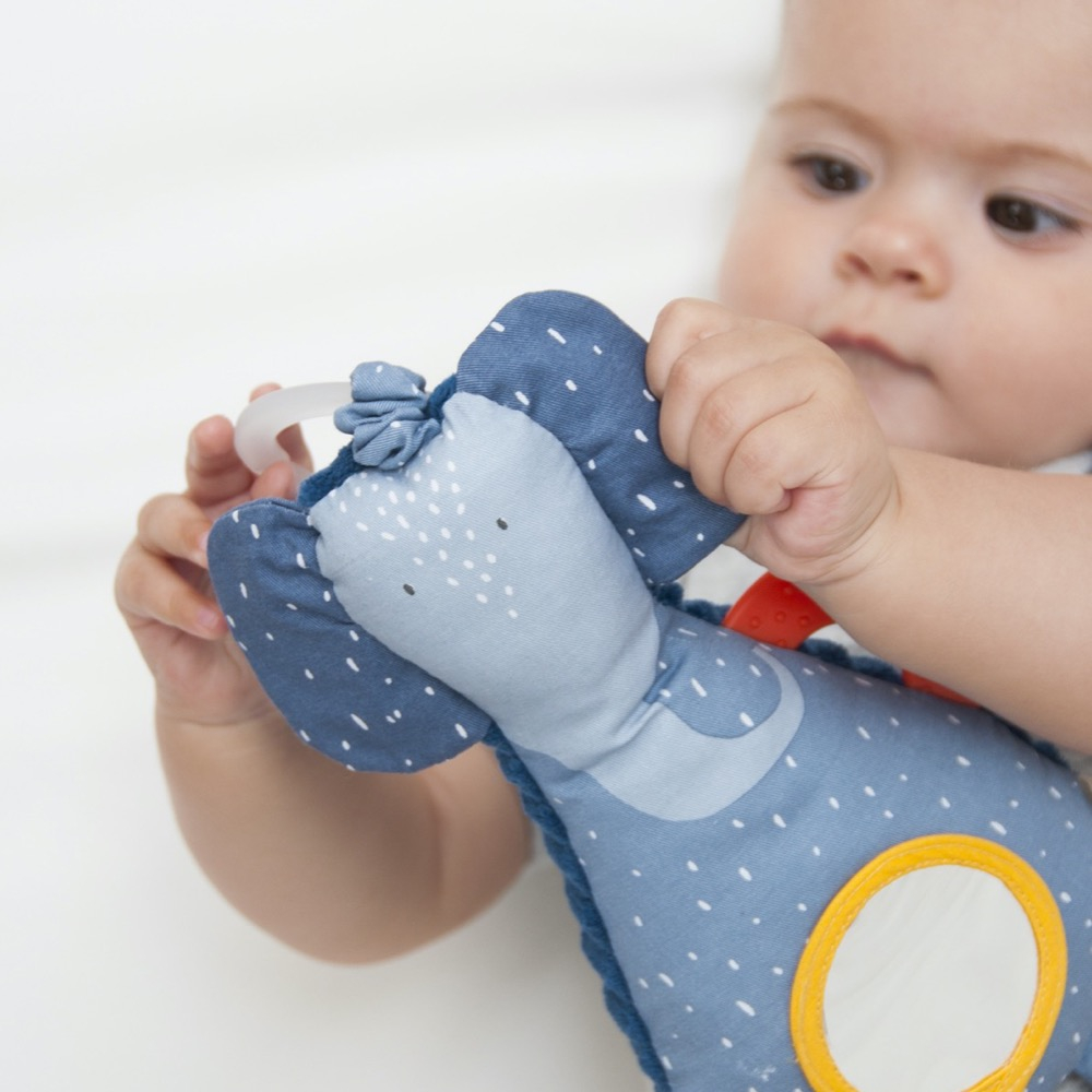 Peluche Mordillo Forma Animales Bebe Motricidad Fina Trixie