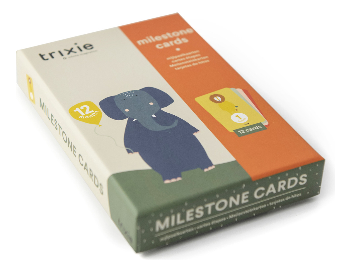 Tarjetas Infantiles Colores Hitos Recuerdos Animales Trixie