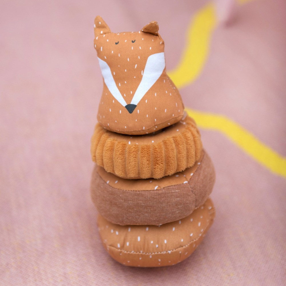 Juego Torre Bebes Apilables Animales Trixie Calidad Trixie