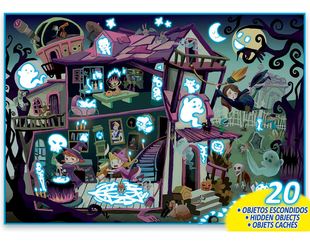 Puzzle 100 Piezas Casa Encantada Rompecabezas Educa Trex
