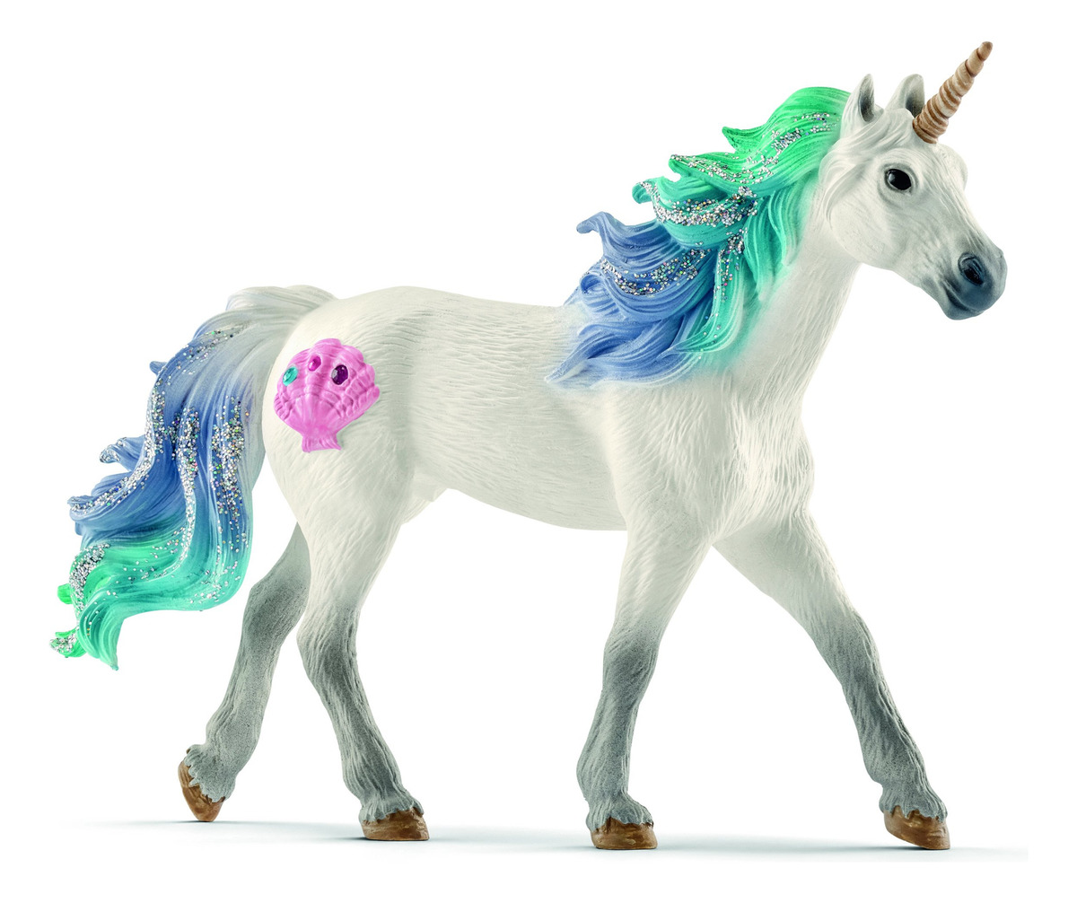 Figura Unicornio Marino Semental Schleich Caballo Trex