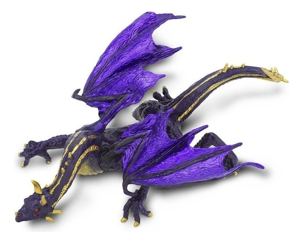 Figura Safari Dragón Oscuro Juguete Niños Aventuras Tx