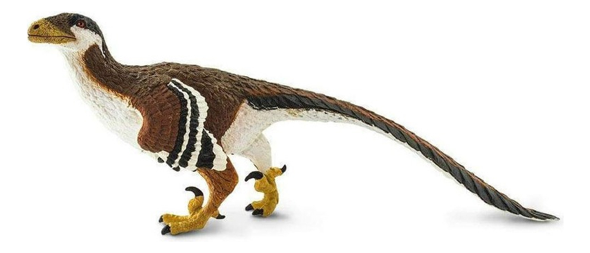 Dinosaurio Deinonychus Safari Colección Muñeco Realista Tx