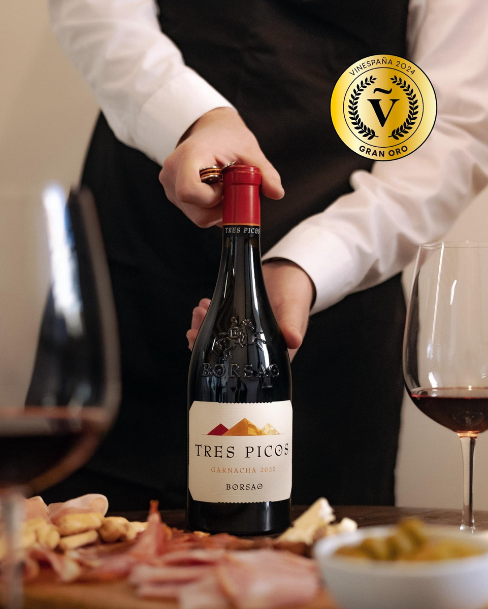 Combo X6 Vino Borsao Tres Picos Garnacha Reserva Tinto 750ml