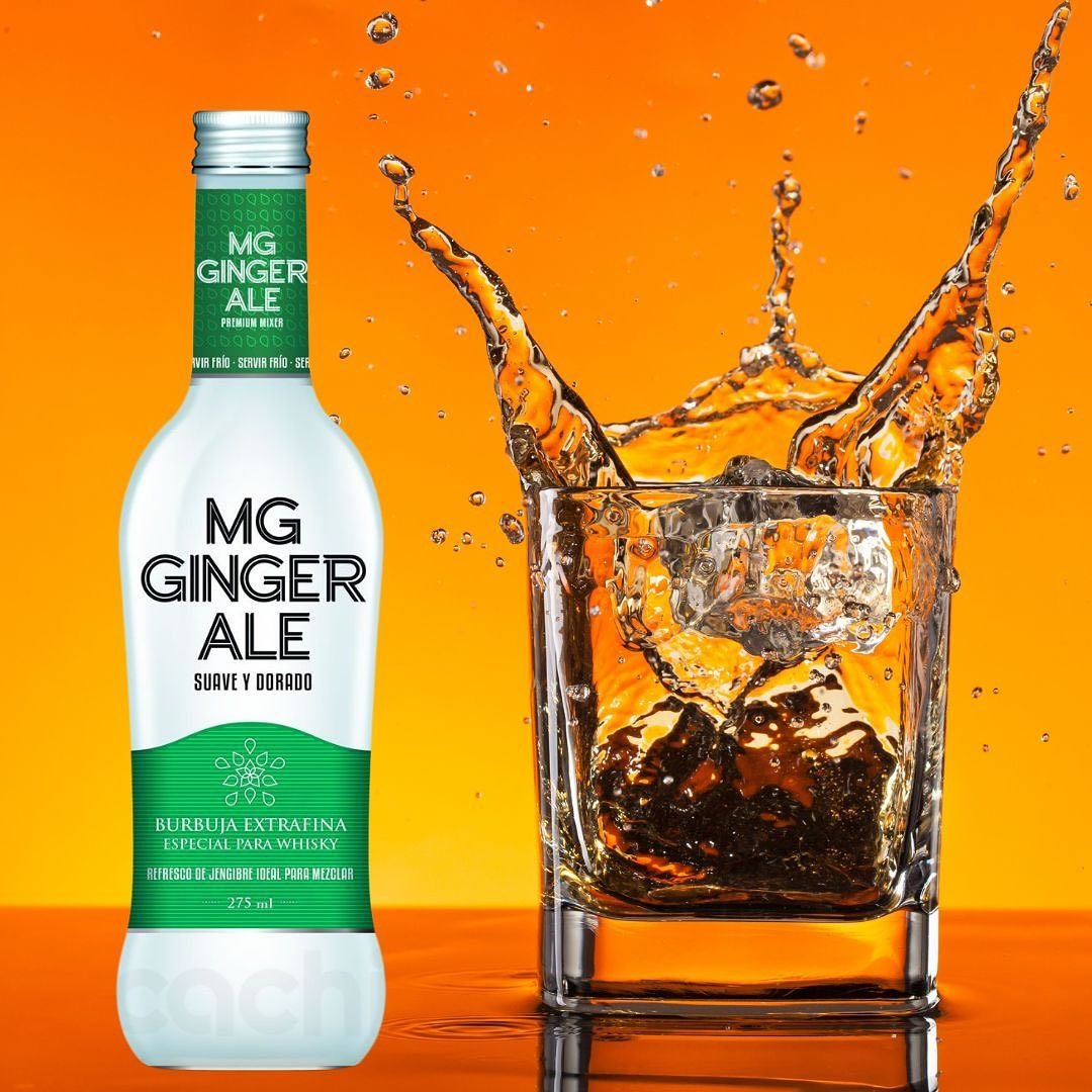 Ginger Ale Mg Botellita 275ml Español Coctel Calidad Trex