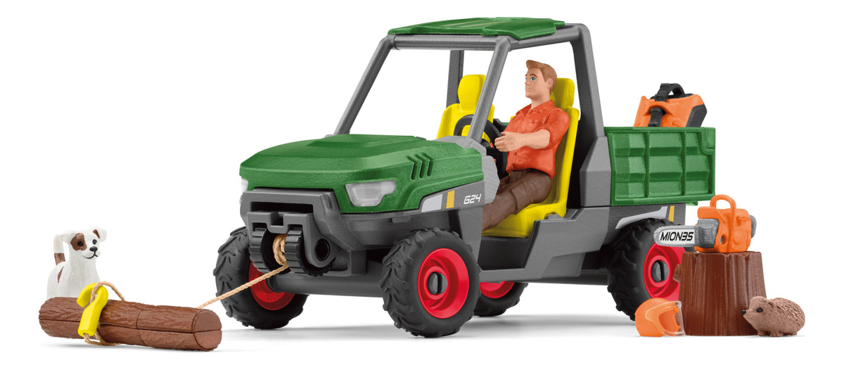 Set Granjero Con Camioneta Y Accesorios Schleich Niños Trex