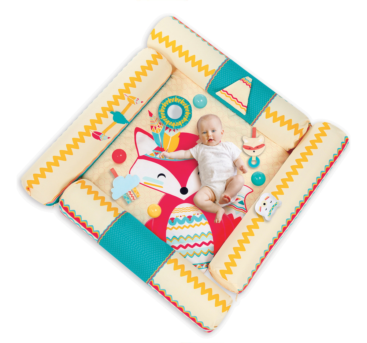 Gimnasio Bebe Alfombra Juegos Proteccion Bordes Ludi Trex