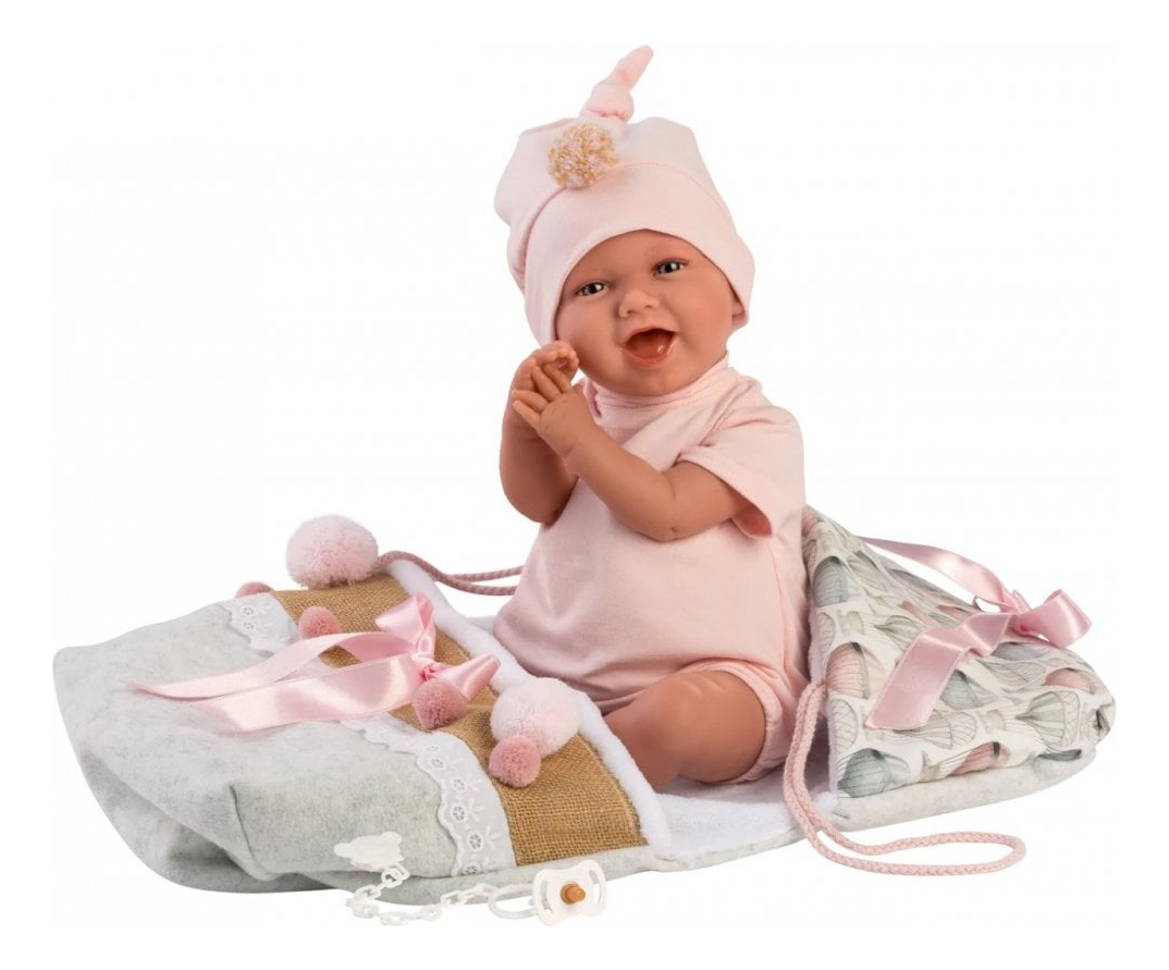 Bebe Muñeca Reborn Lloron Llorens Accesorios Realista Trex
