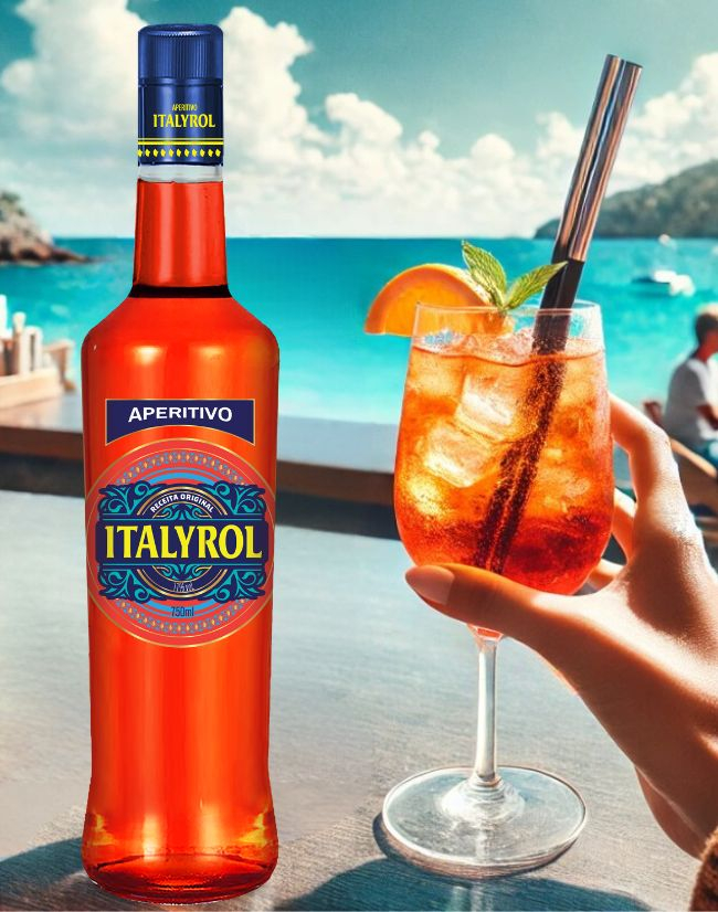 Aperitivo Aperol Italyrol Spritz Botella 750ml Trex