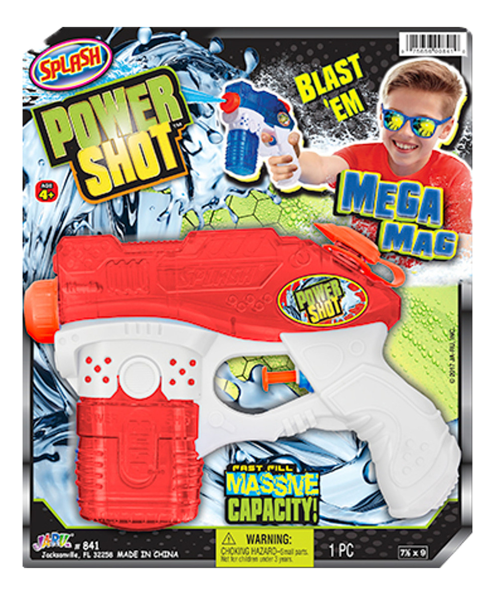 Pistola Lanzador Agua Megas Mag Splash Recargable Ja Ru Trex