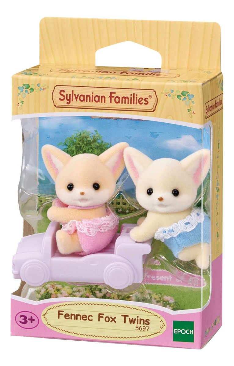 Sylvanian Families Gemelos Zorro Desierto Juguete Bebe Trex