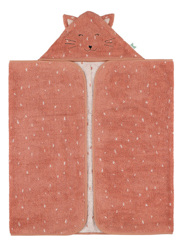 Toalla Bebe Con Capucha Algodon Trixie Bata 70x130 Cm Trex