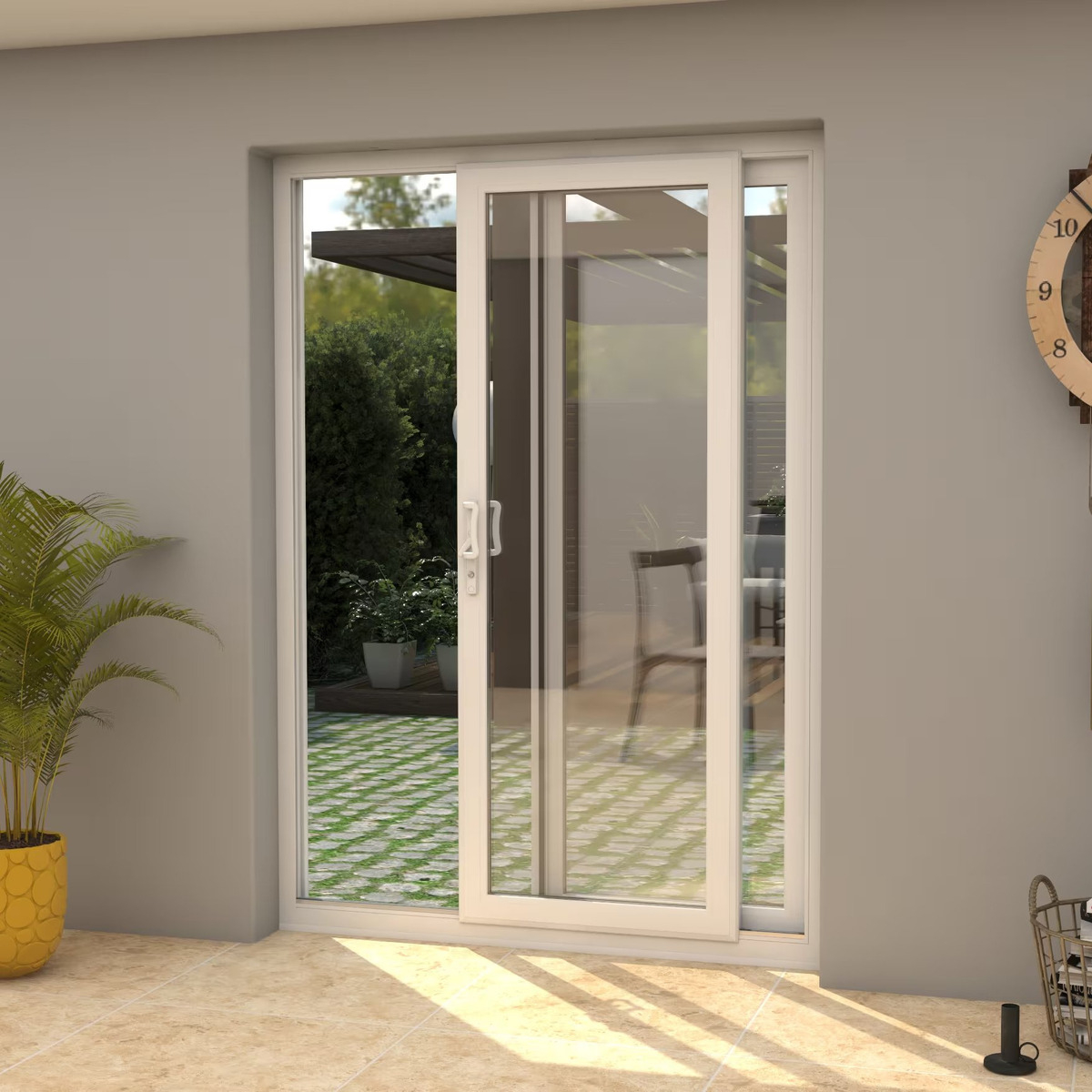 Puerta Ventana De Pvc Corrediza 200 X 200 Aislante Sonido Tx