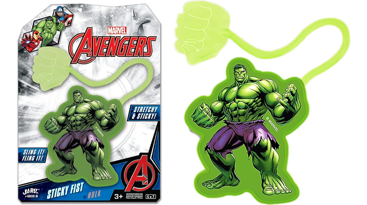 Telaraña Manito Pegajosa Juguete Marvel Avengers Ja Ru Trex