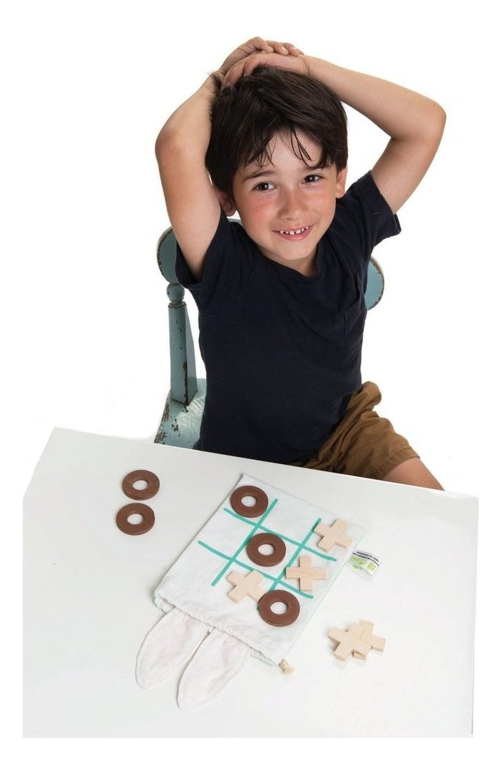 Juego Ta Te Ti Para Niños Tender Leaf Madera Infantil Tx ®