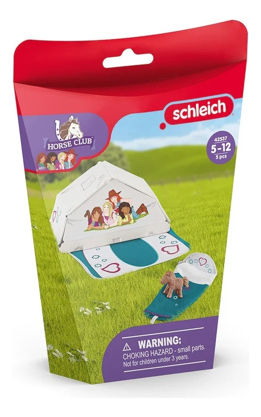 Juego Set Acesorios Camping + Accesorios Farm World Schleich