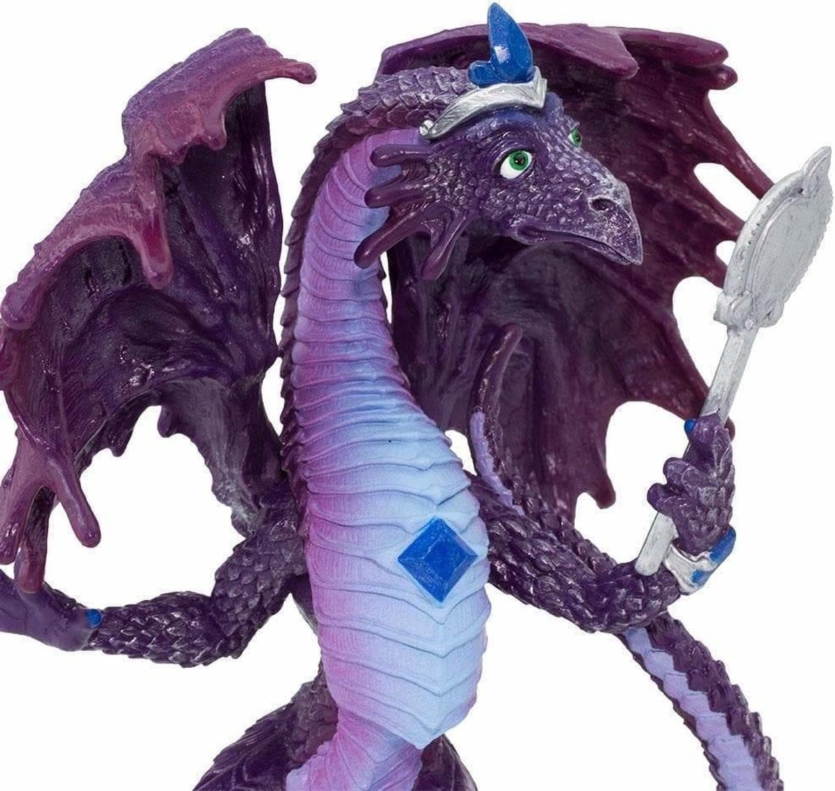 Dragon Joyas Jewel Violeta Safari Figura Muñeco Realista Tx
